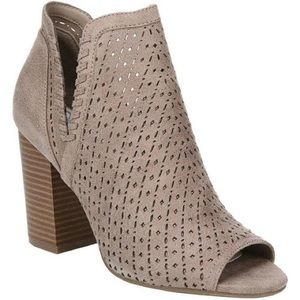 Fergalicious Peep Toe Ankle Boot